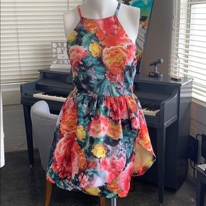 Mustard Seed Floral Dress